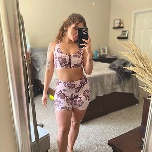 PCHEE BUM Active Wear Set (sports bra and shorts)